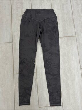 Alphalete Marbeled High-Waist Leggings, Size Medium